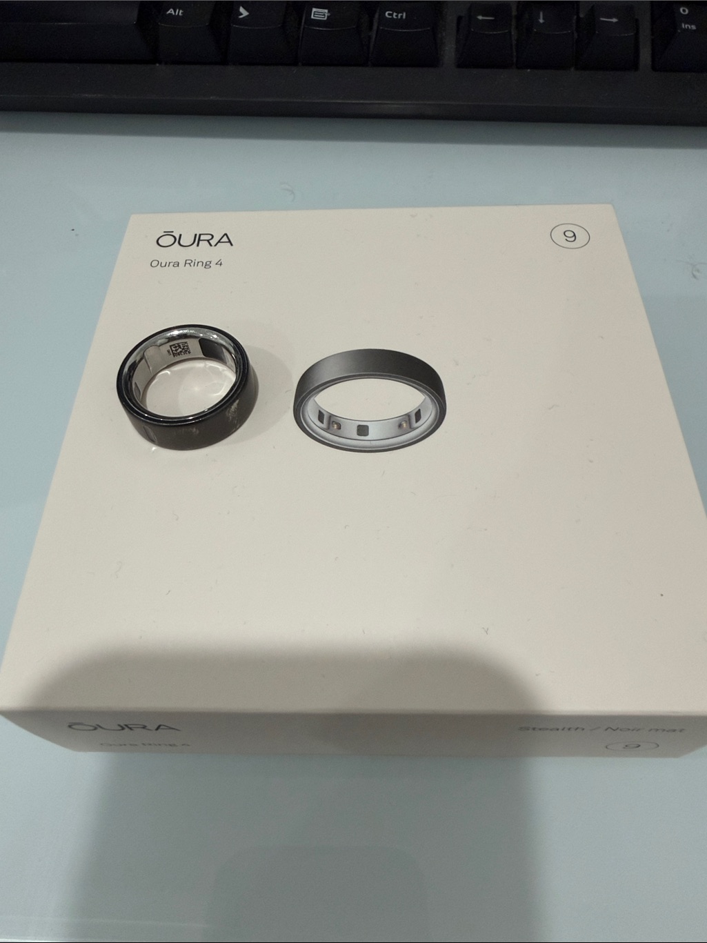 Oura Ring 4 Black Ceramic Oura Ring 4 Black Ceramic